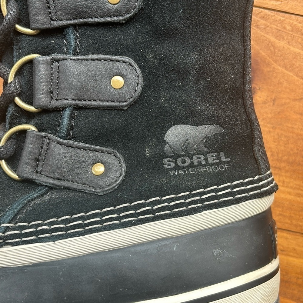 Sorel - Joan of arctic boot in black quarry - Picture 5 of 13